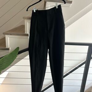 Zara Black womans Dress Pants/trouser - Slim Tailored Cut
